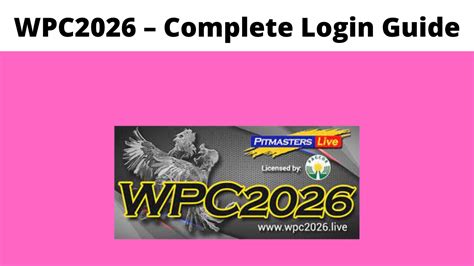 wpc2026 log in.